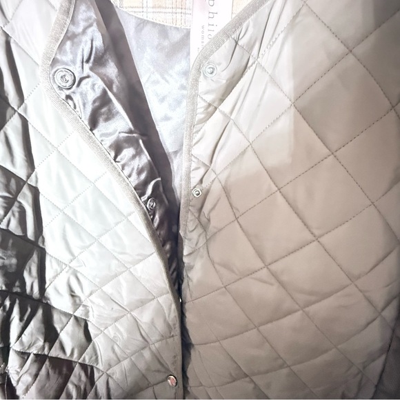 Philosophy Quilted Jacket Olive Green Plus Size 3X NWT - Picture 5 of 9